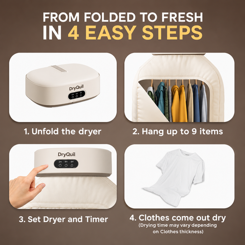 Portable Electric Clothes Dryer